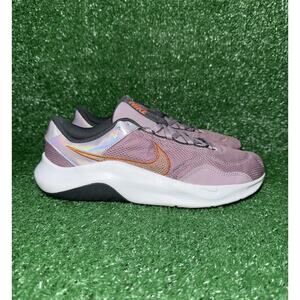 Nike Legend Essential 3 Running Shoes Sneakers Purple White Women’s Size 10